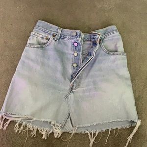 Levi’s jean skirt